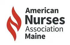 American Nurses Association Maine logo